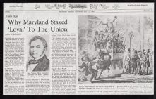 Why Maryland Stayed 'Loyal' to the Union